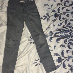 Grey skinny jeans